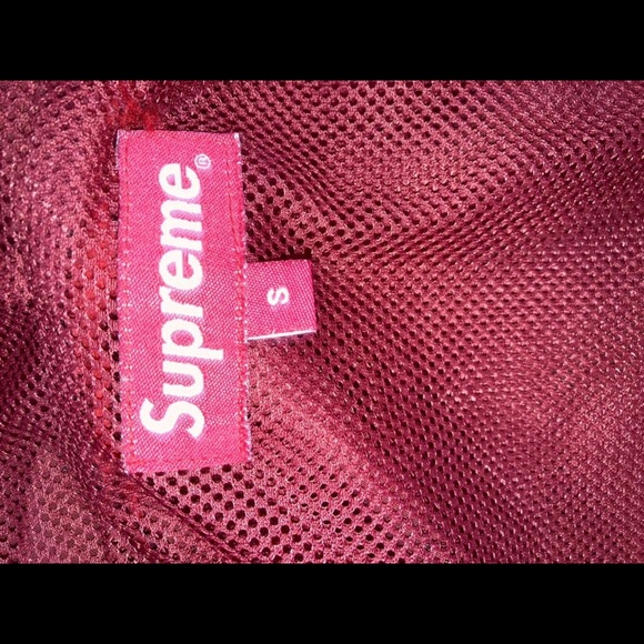 Supreme Windbreaker with Red Supreme All Over - Picture 5 of 7